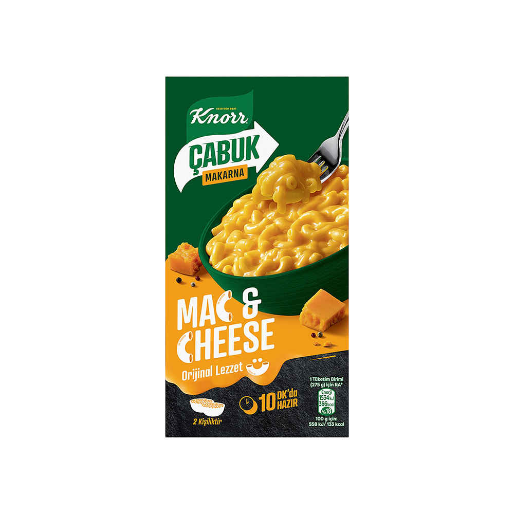 Knorr Çabuk Mac Cheese Peynirli Makarna (212 g)_0