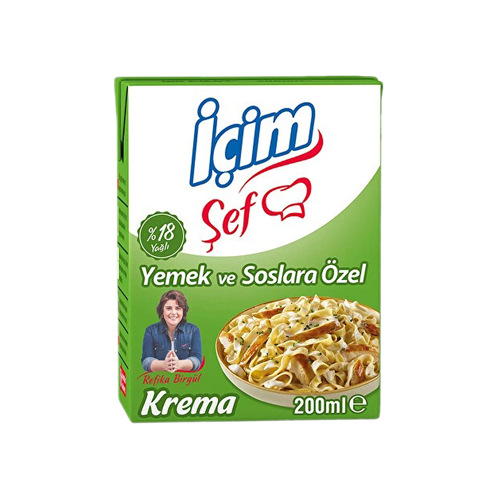 İçim Şef %18 Krema (200 ml)_0
