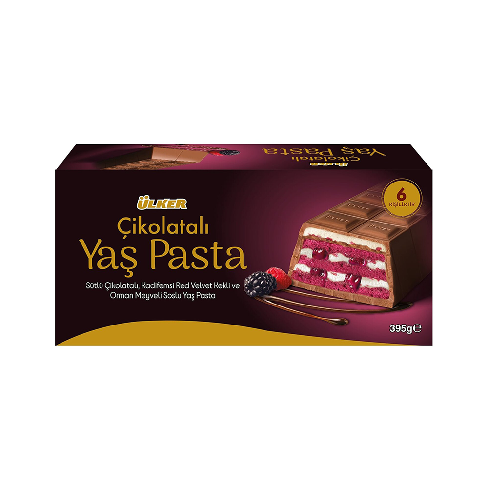 Ülker Çikolatalı Orman Meyveli Yaş Pasta (395 g)_0
