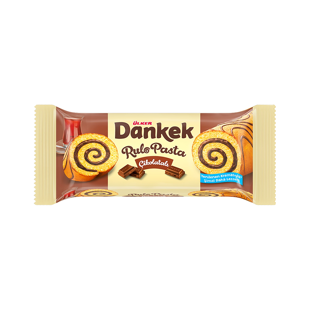 Ülker Dankek Rulo Pasta Çikolatalı (235 g)_0
