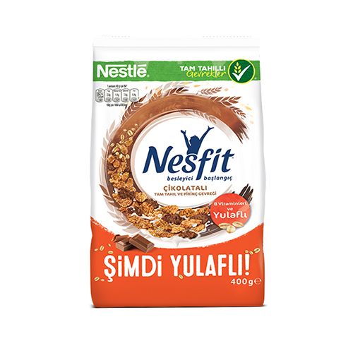 Nestlé Nesfit Çikolatalı Tam Tahıl ve Pirinç Gevreği (400 g)_0