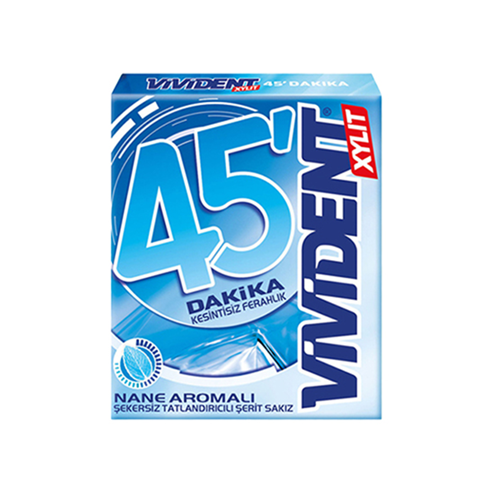Vivident 45 Dakika Nane Aromalı (33 g)_0