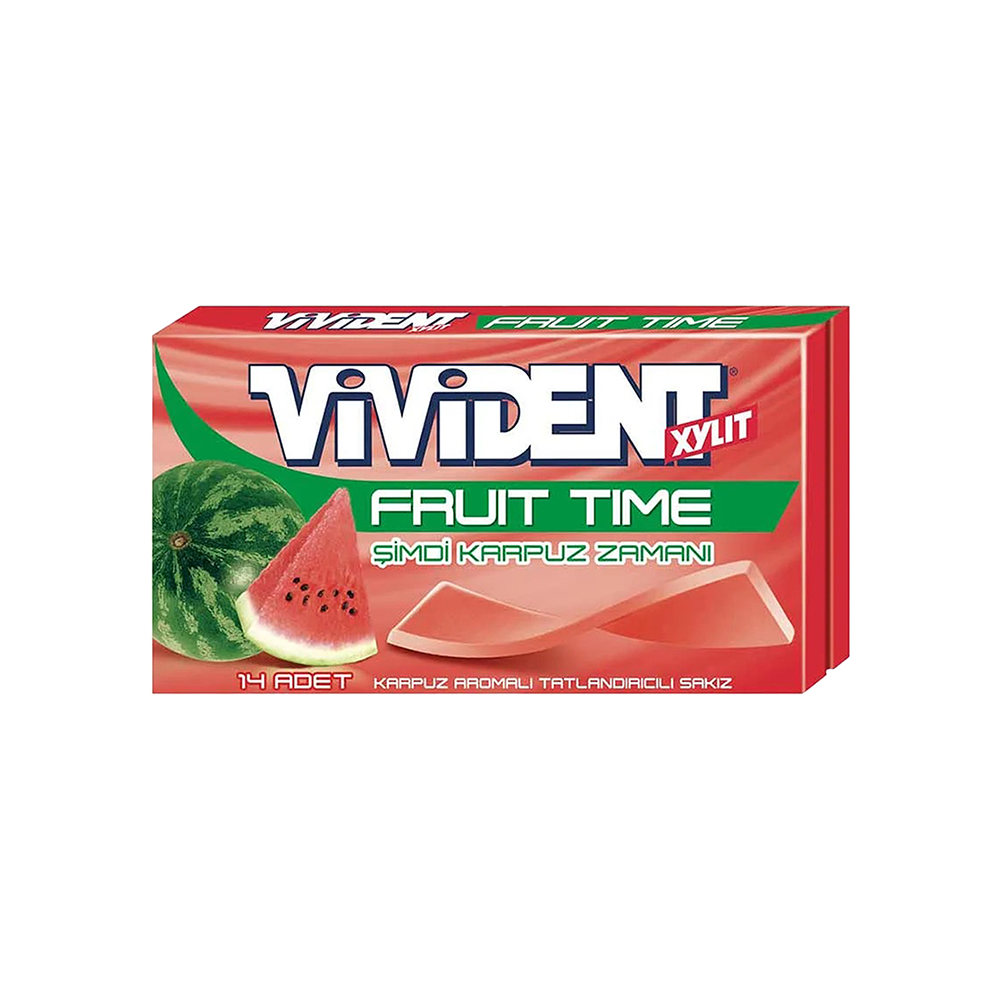 Vivident Cüzdan Karpuzlu Sakız (26 g)_0