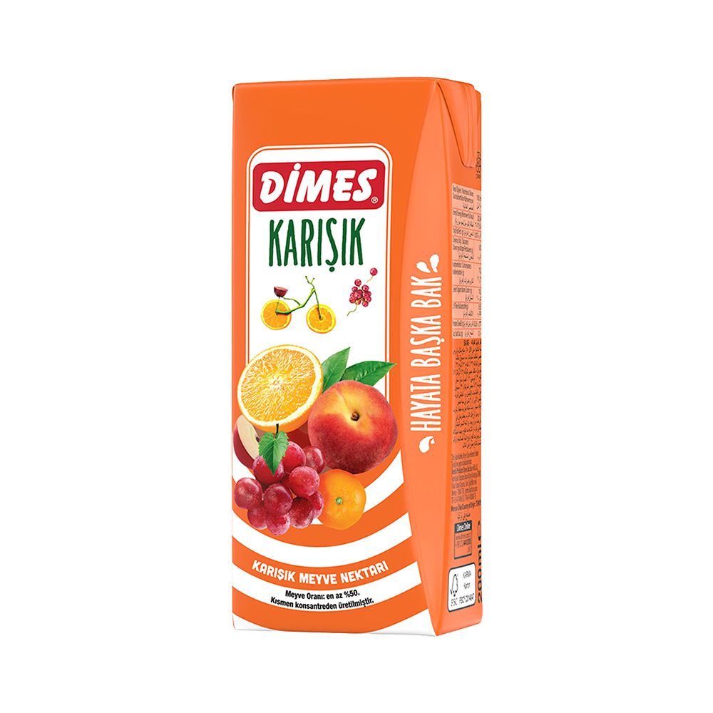 Dimes Karışık Meyve Suyu (200 ml)_0
