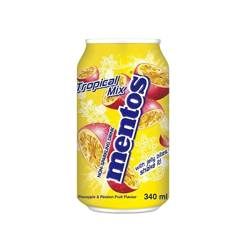Mentos Tropikal Meyve Aromalı İçecek (340 ml)_0