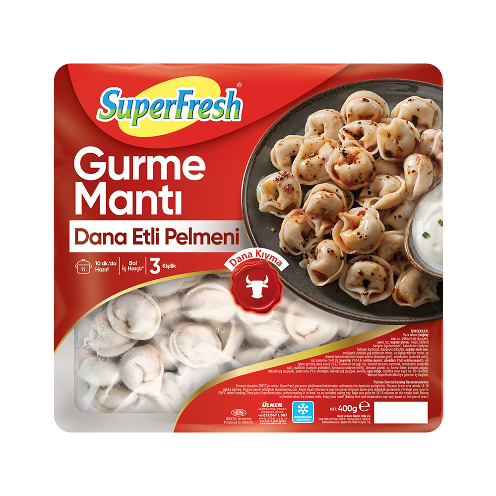 SuperFresh Kıymalı Pelmeni Mantı (400 g)_0