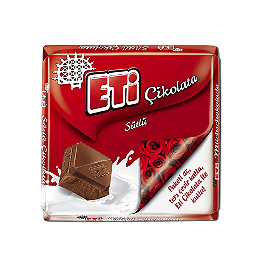 Eti Sütlü Kare Çikolata (60 g)_0