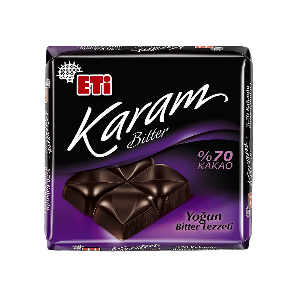 Eti Karam %70 Kakaolu Bitter Çikolata (60 g)_0