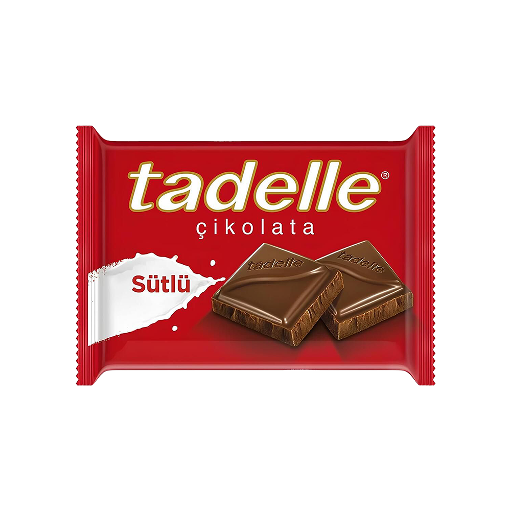 Tadelle Sütlü Kare Çikolata (60 g)_0