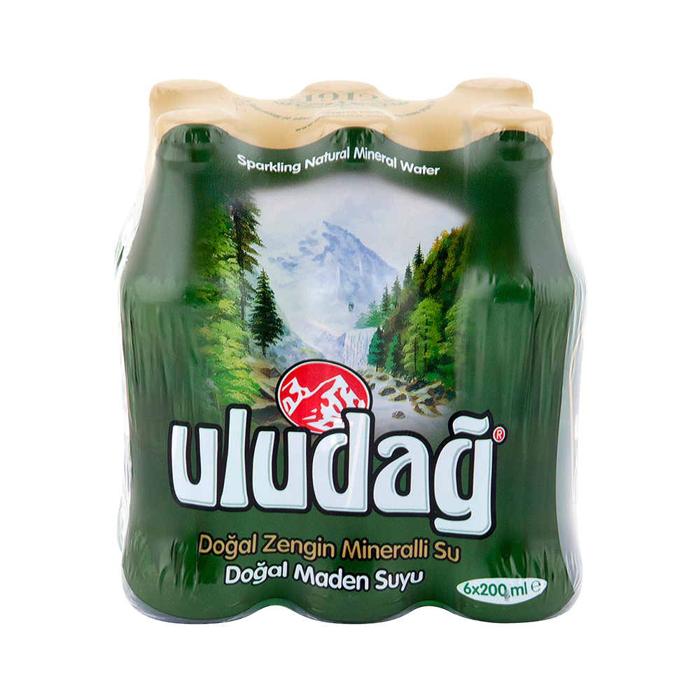 Uludağ Maden Suyu (6 x 200 ml)_0