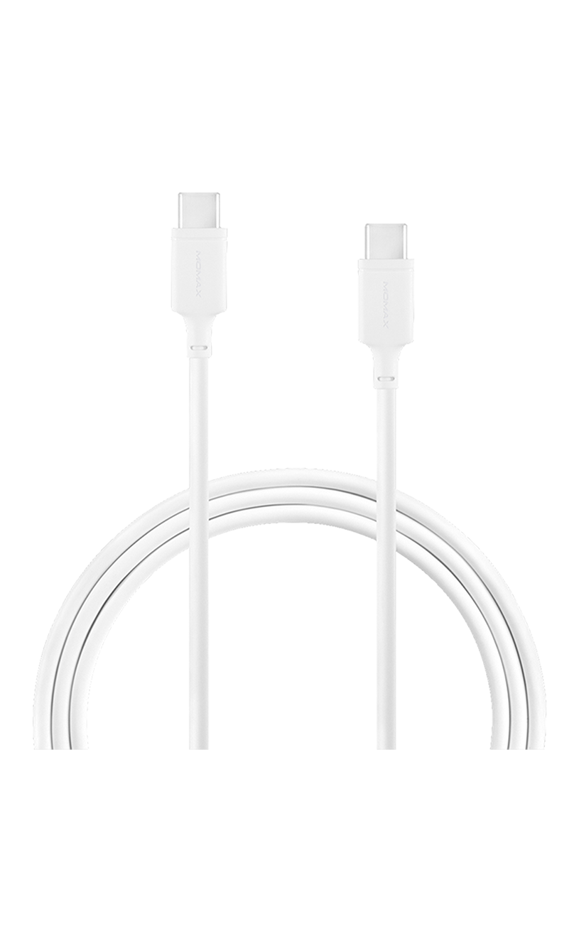 Momax Zero 100 W Usb-C to Usb-C Pd Kablo Beyaz DC21W (1 m)_0