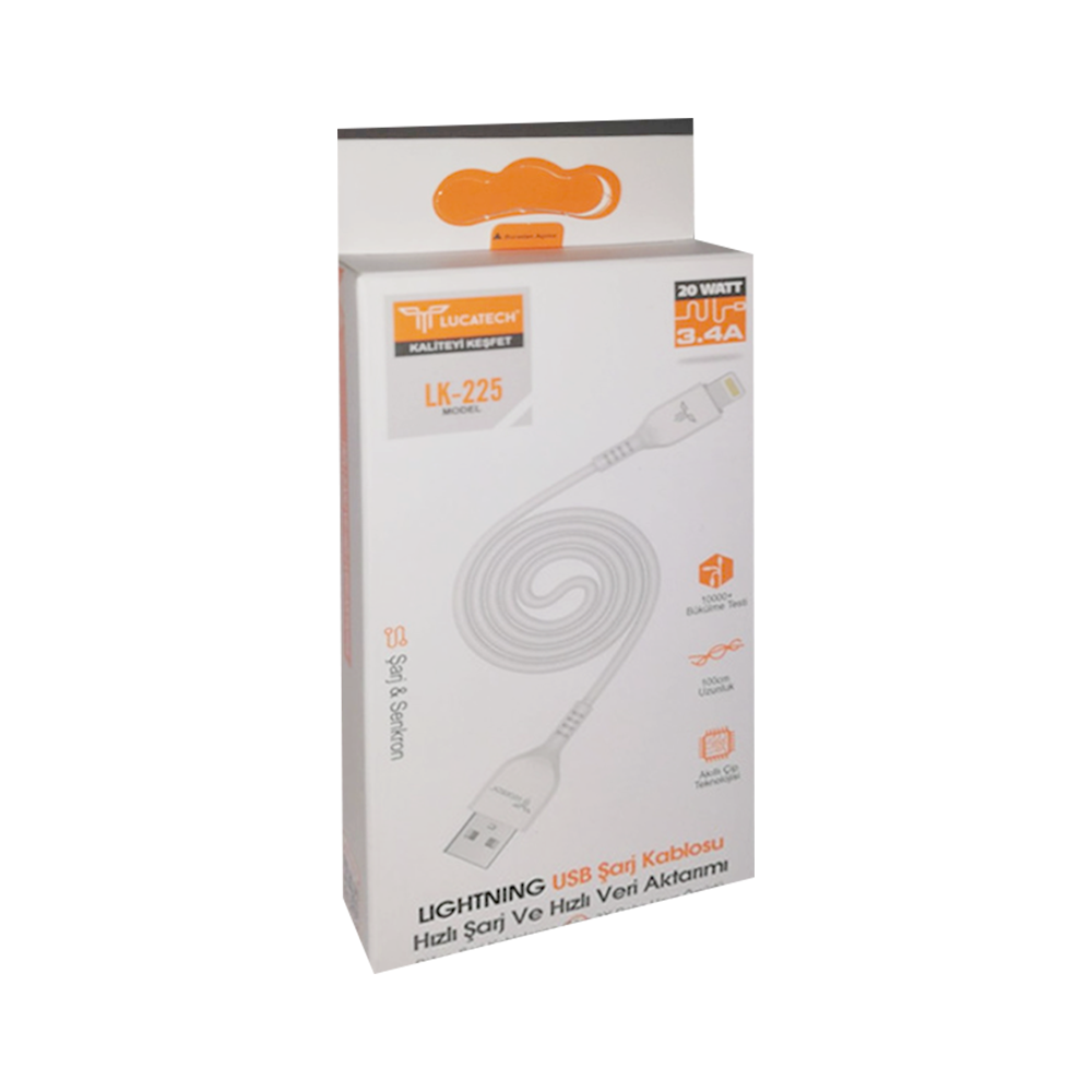 Lucatech iPhone Hızlı Şarj Kablosu_0