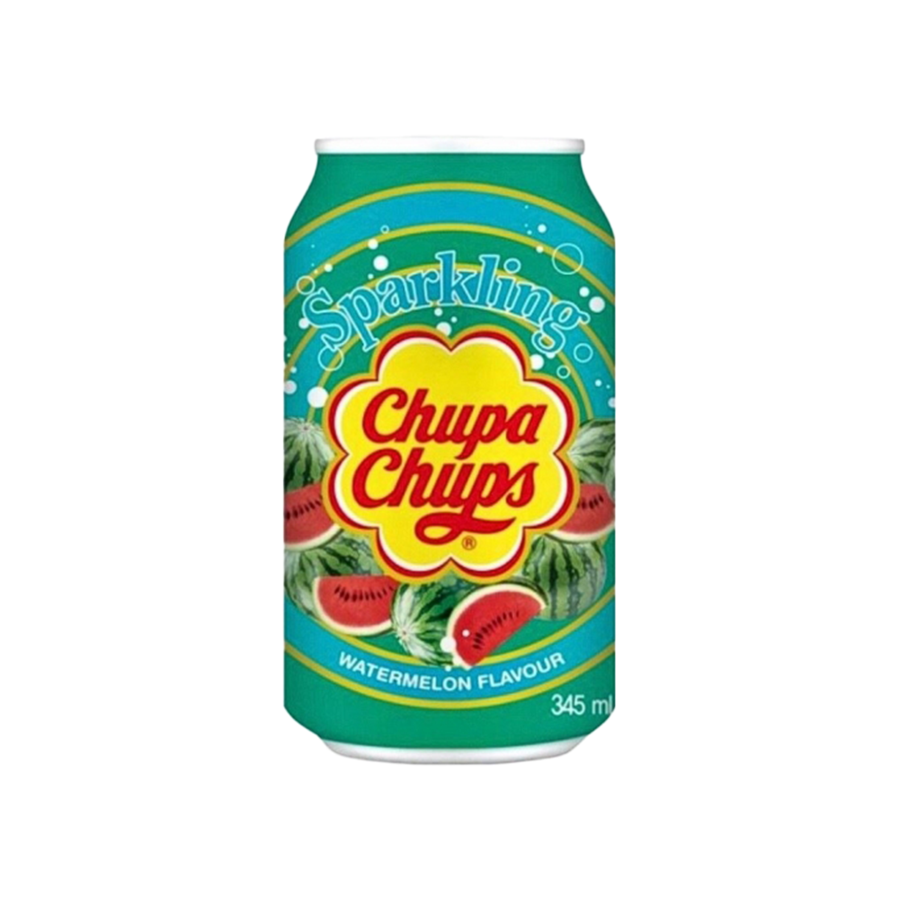 Chupa Chups Sparkling Karpuz Aromalı Gazlı İçecek (345 ml)_0