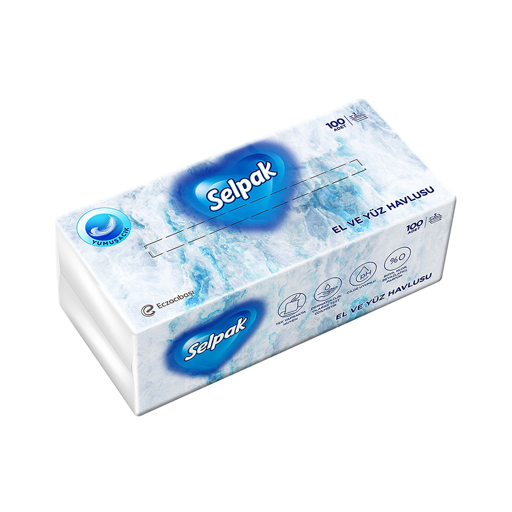 Selpak El ve Yüz Havlusu (100'lü)_0