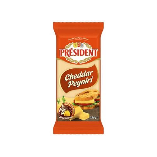 President Cheddar Peyniri (220 g)_0