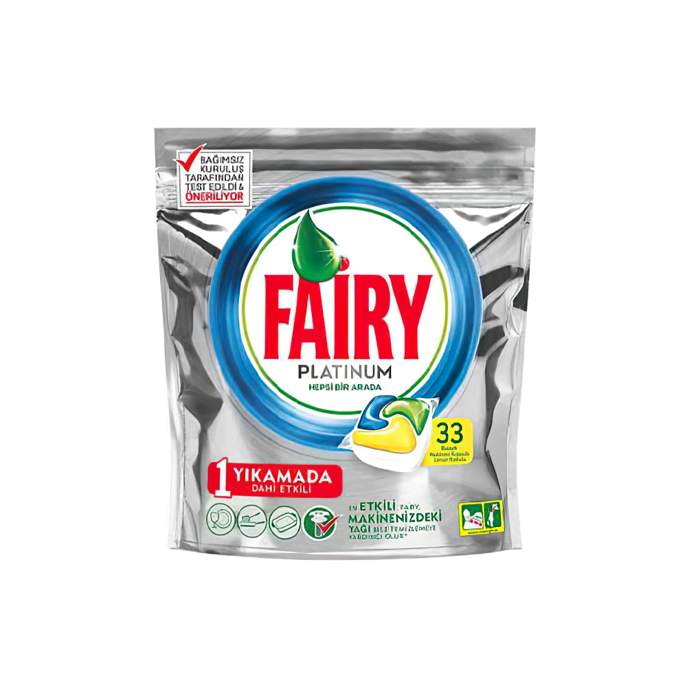 Fairy Platinum Hepsi Bir Arada Makine Tableti (33'lü)_0