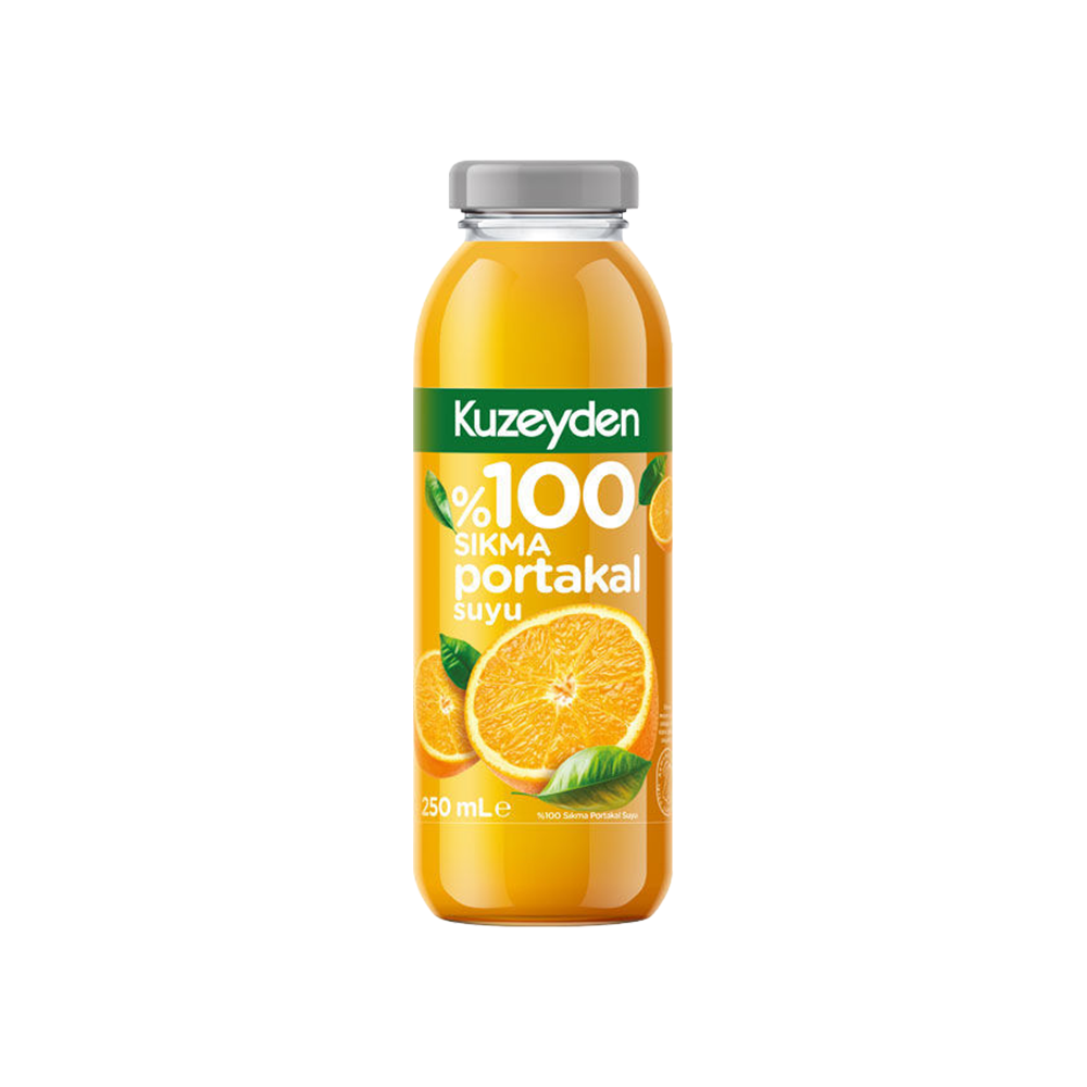 Kuzeyden %100 Sıkma Portakal Suyu (250 ml)_0