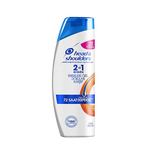 Head & Shoulders Dökülme Karşıtı 2'si 1 Arada Erkek Şampuanı (350 ml)_0