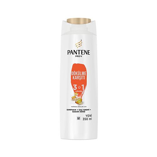 Pantene Pro-V 3'ü 1 Arada Dökülme Karşıtı Şampuan (350 ml)_0