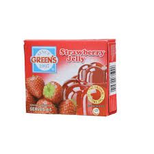 Greens strawberry jelly 80g ( serves 4-5) _0