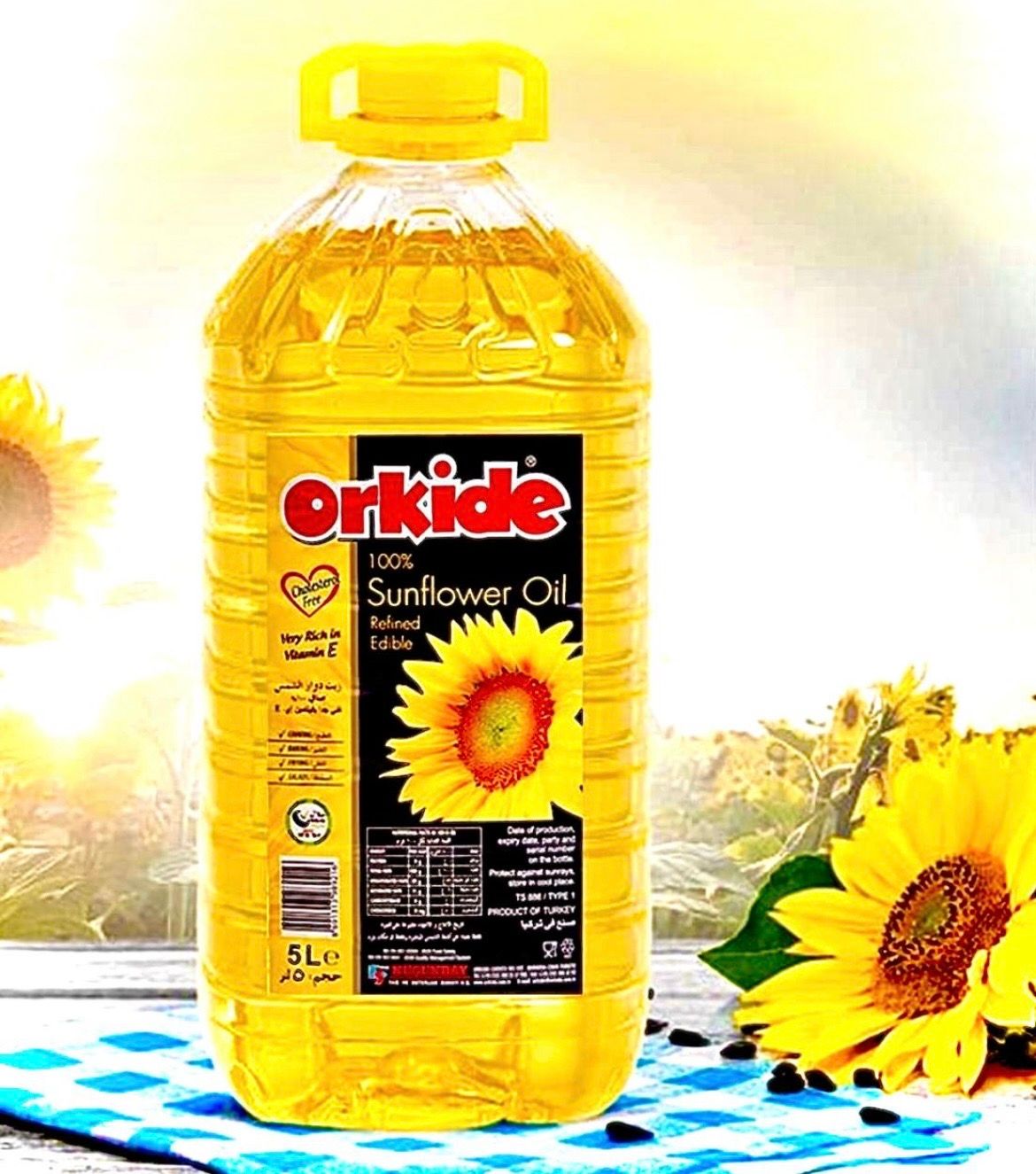 Orkide turkish sunflower oil زيت دوار الشمس تركي ( اوركيدا)_0