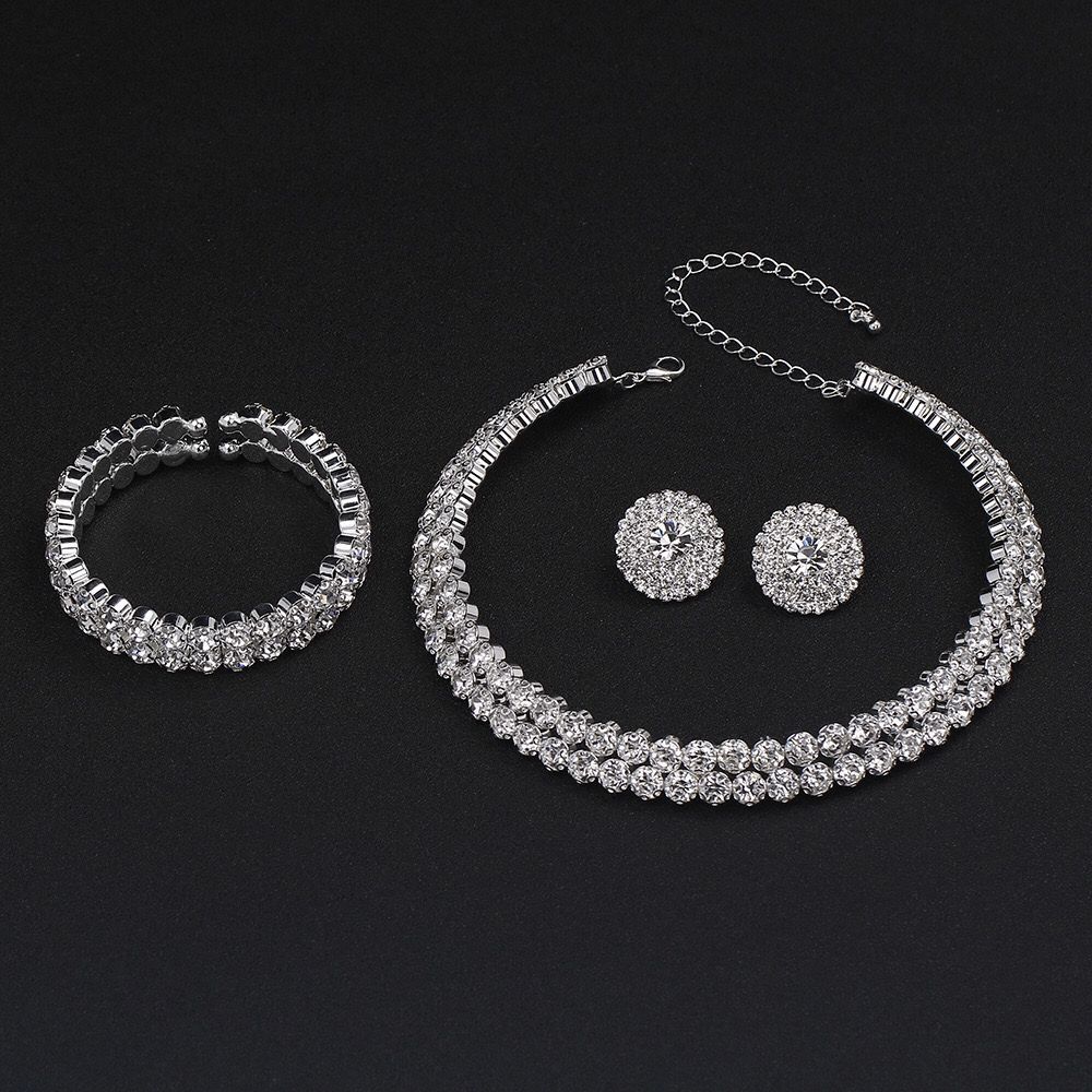 JWLE-0018	diamond ear ring and necklace _1