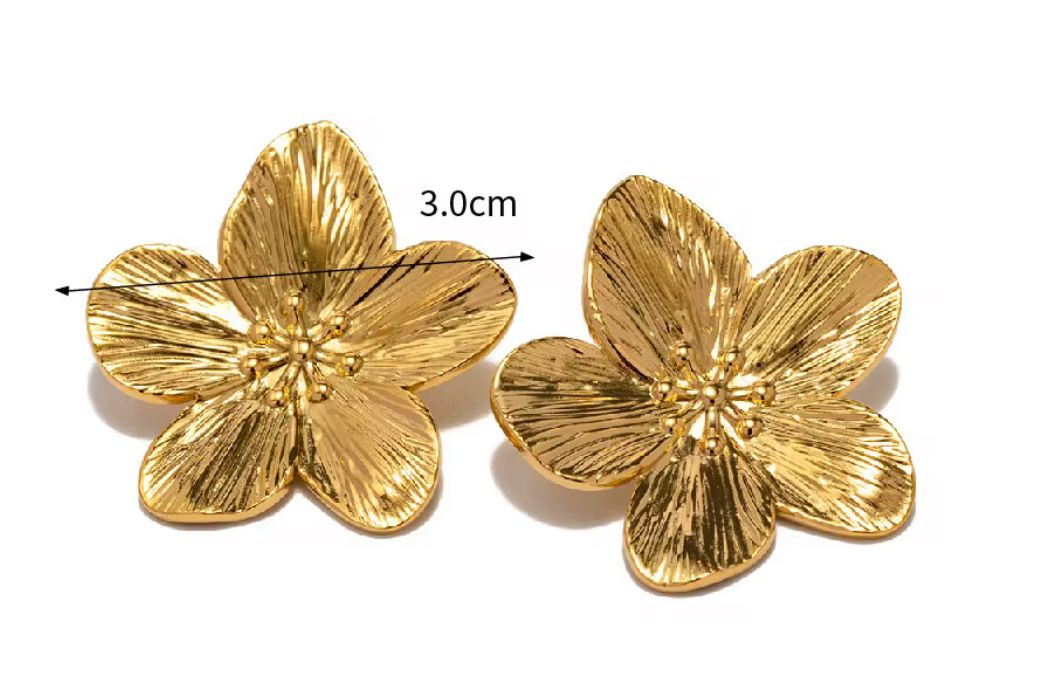 Hibiscus Earrings _1