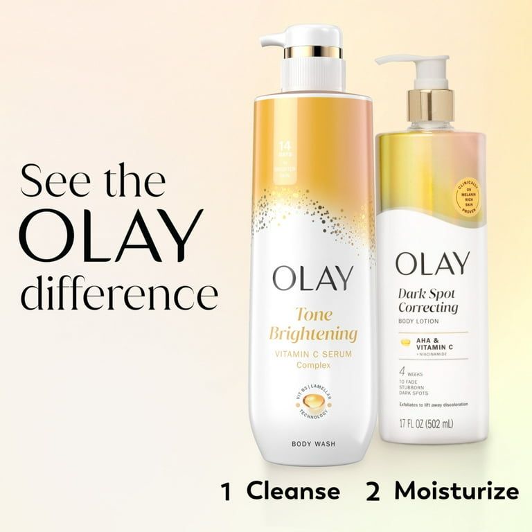 Olay Dark Spot Correcting Body Lotion with AHA, Vitamin C and Niacinamide_2