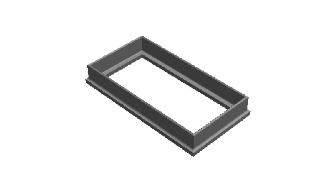 Cookie House Terrace Roof outprint  Cookie Cutter_0