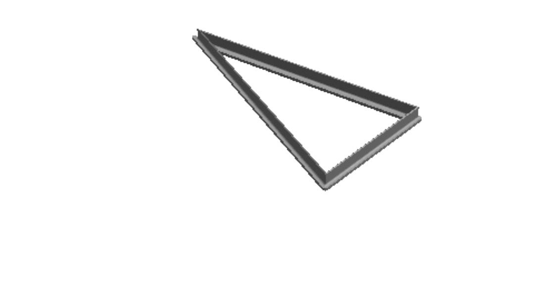 Cookie House Roof outprint  Cookie Cutter   _0