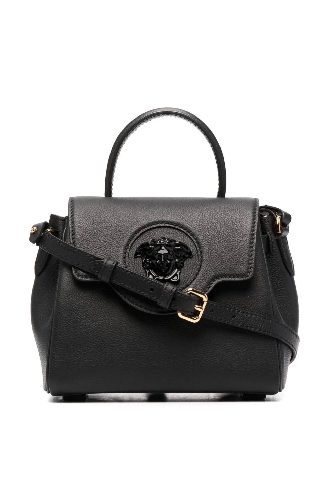 Bolsa Versace lá medusa all black _2