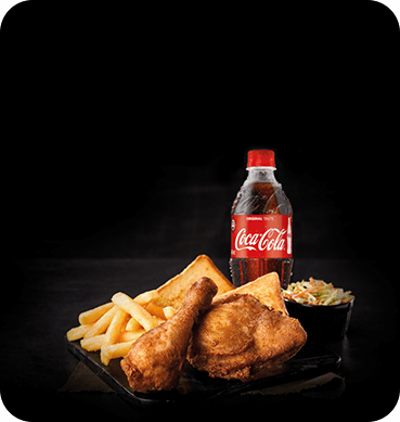 Lunch Meal Max 2 pieces + toast + 440ml Buddy Drink (Chicken Licken)_0