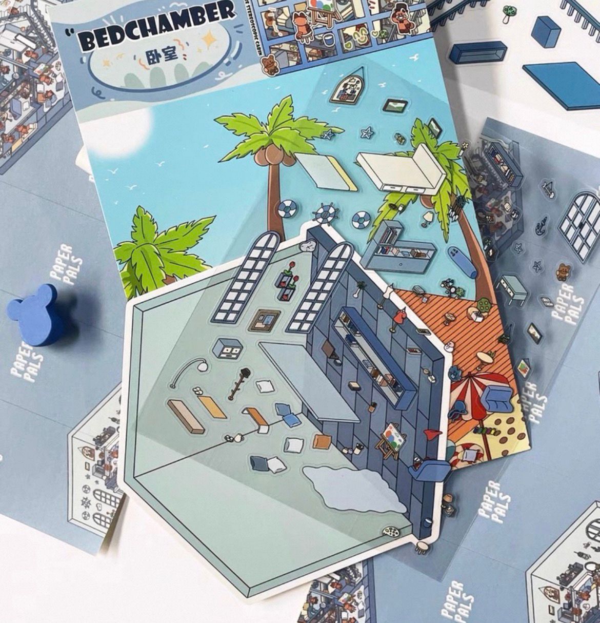 Pastel Room Decor Sticker Kit_1