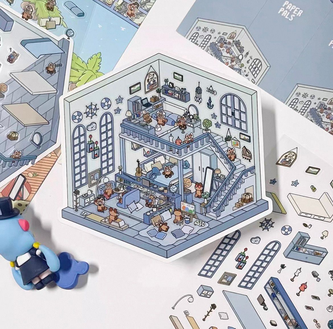 Pastel Room Decor Sticker Kit_6