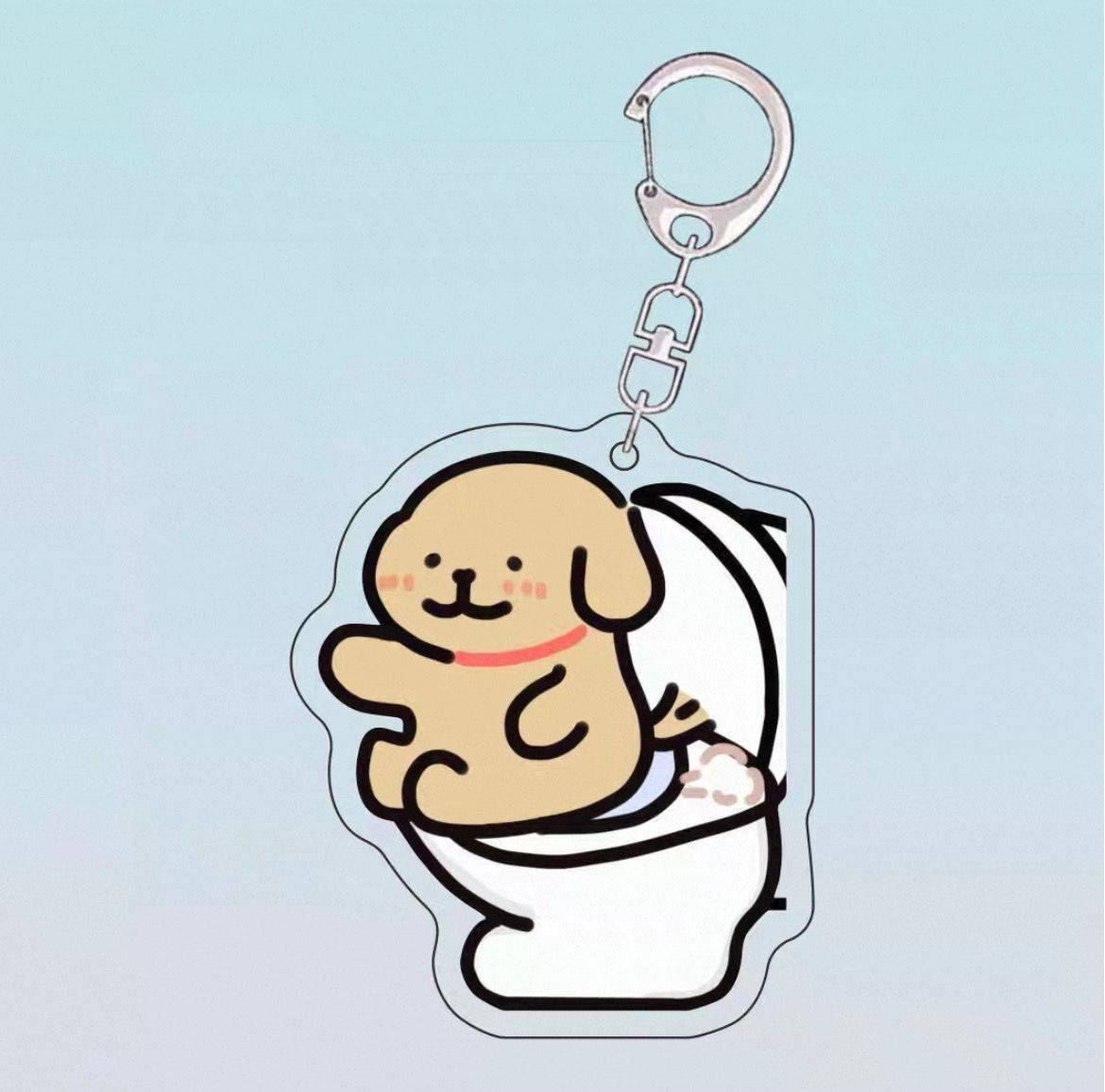 Dog Couple Keychain_9