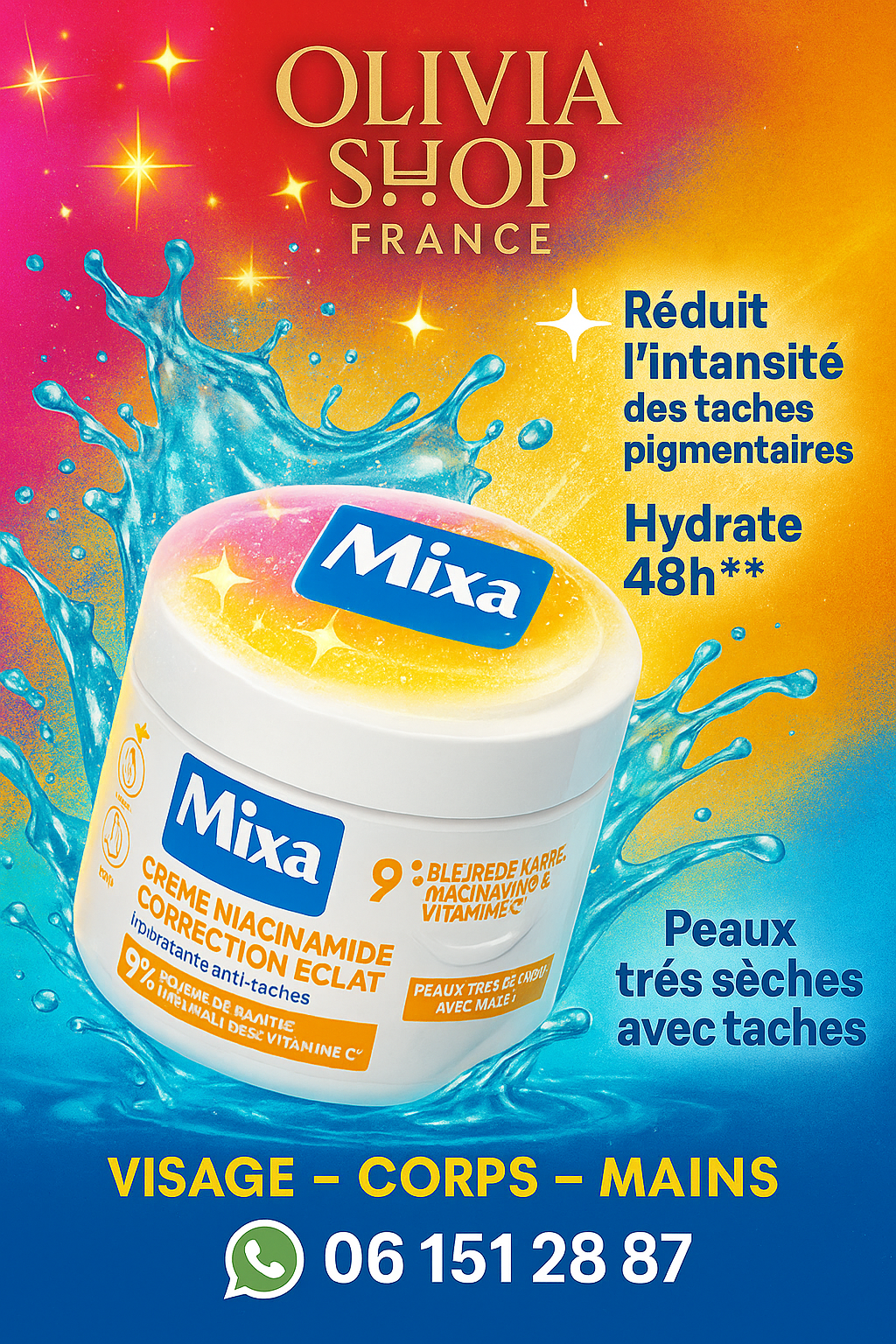 MIXA NIACINAMIDE+VAIANNA SKIN HUILE DE BUSSEROLE ECLAT VIERGE 400ML+200ML_4