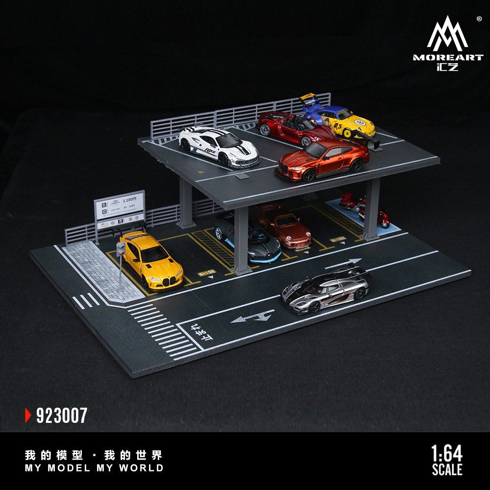 MOREART MODEL 1/64 CAR PARK PLATFORM SERIES_1