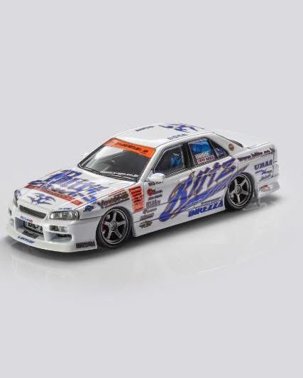 MORTAL MODEL 1/64 SKYLINE ER34 BLITZ_3