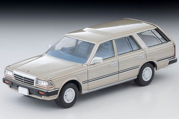 TLVN MODEL 1/64 NISSAN GLORIA WAGON GL - YELLOWISH SILVER_0
