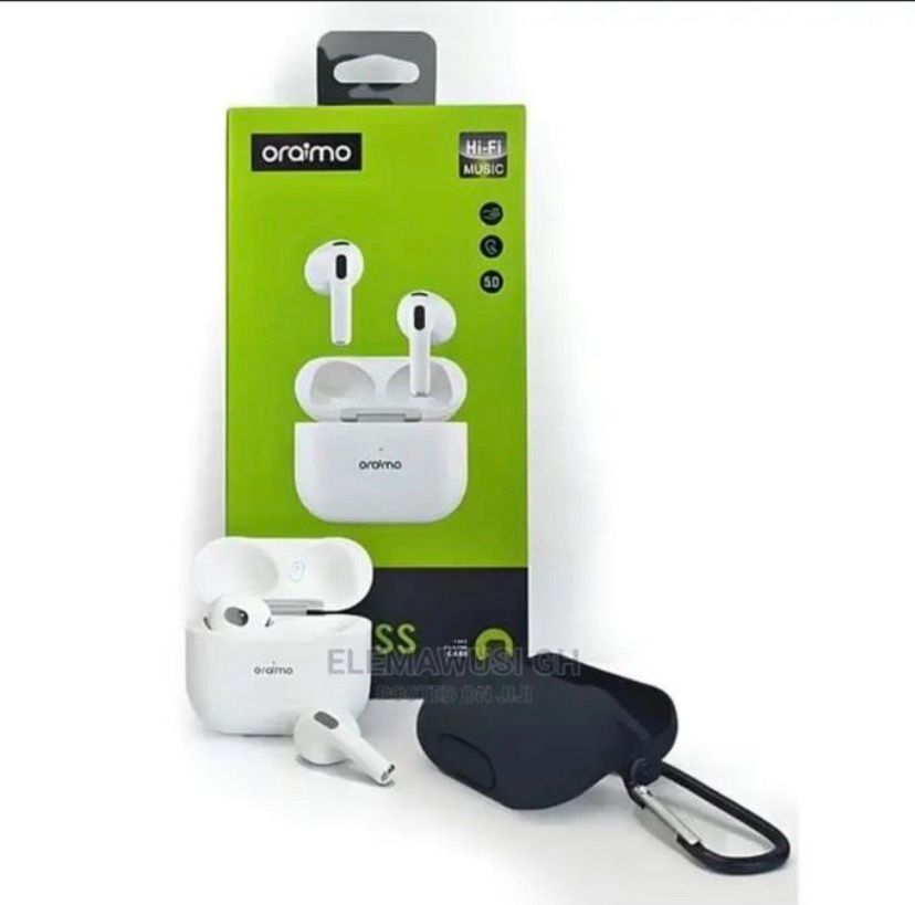 Oriamo TWS Earbuds +Free Case - Black _0