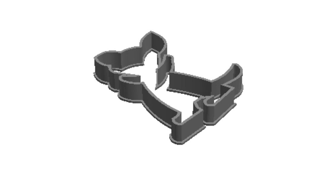 Mouse out print Cookie Cutter  _0