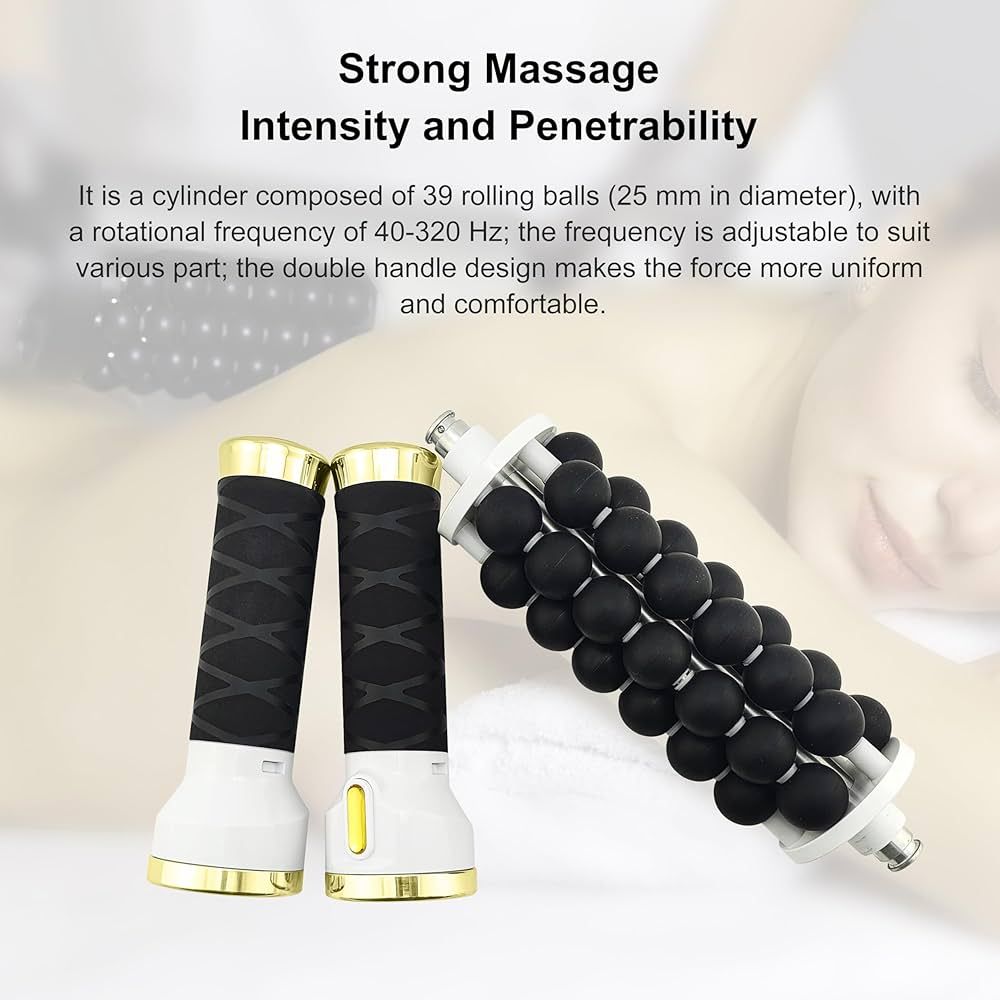 Portable Slimming Massager: 360° Rotation Body Sculpting & Lymphatic Detox_1