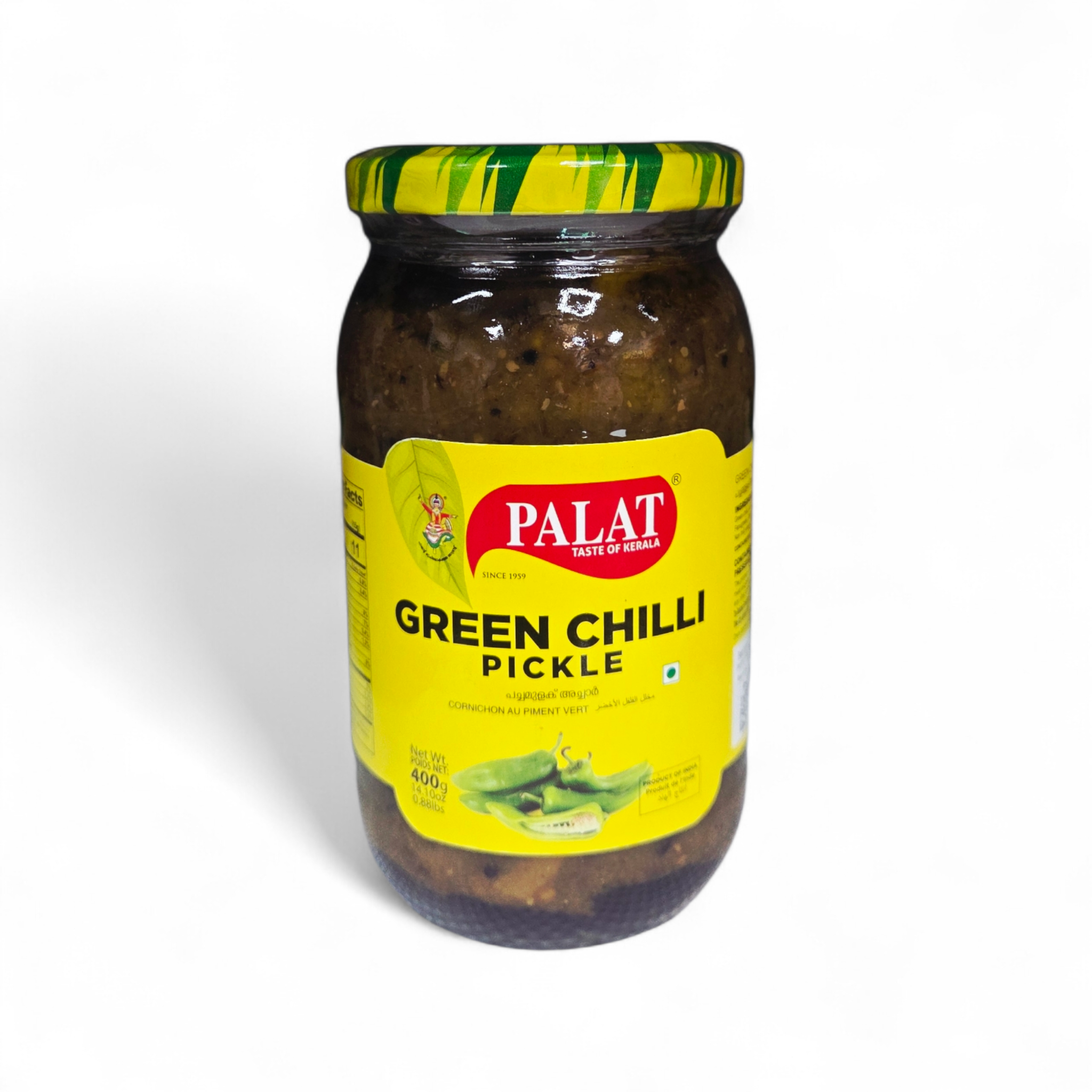 Palat Green Chilli Pickle 400Gm_0