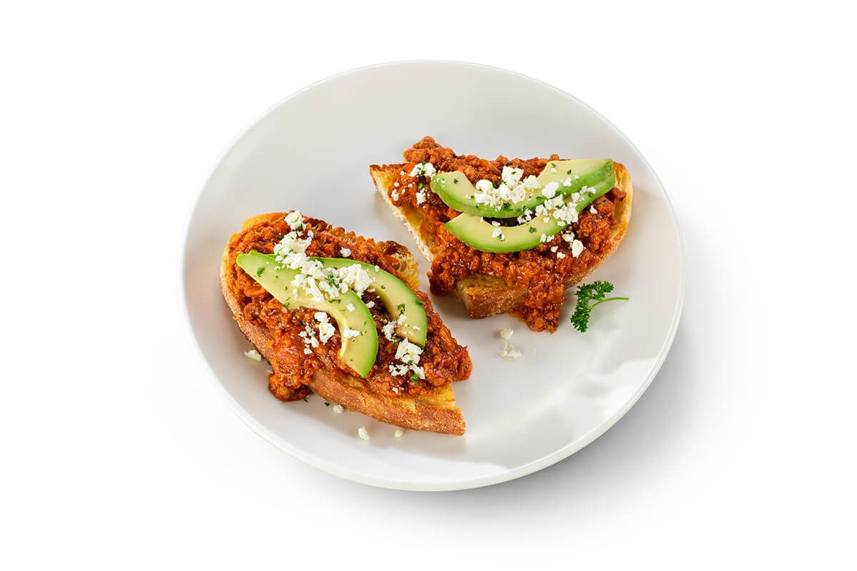 Mince & Avo On Toasted Sourdough _0