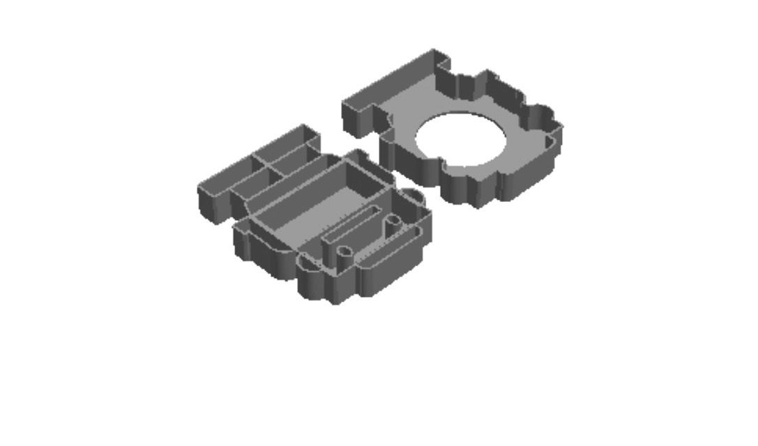 Robot out print Cookie Cutter   _0