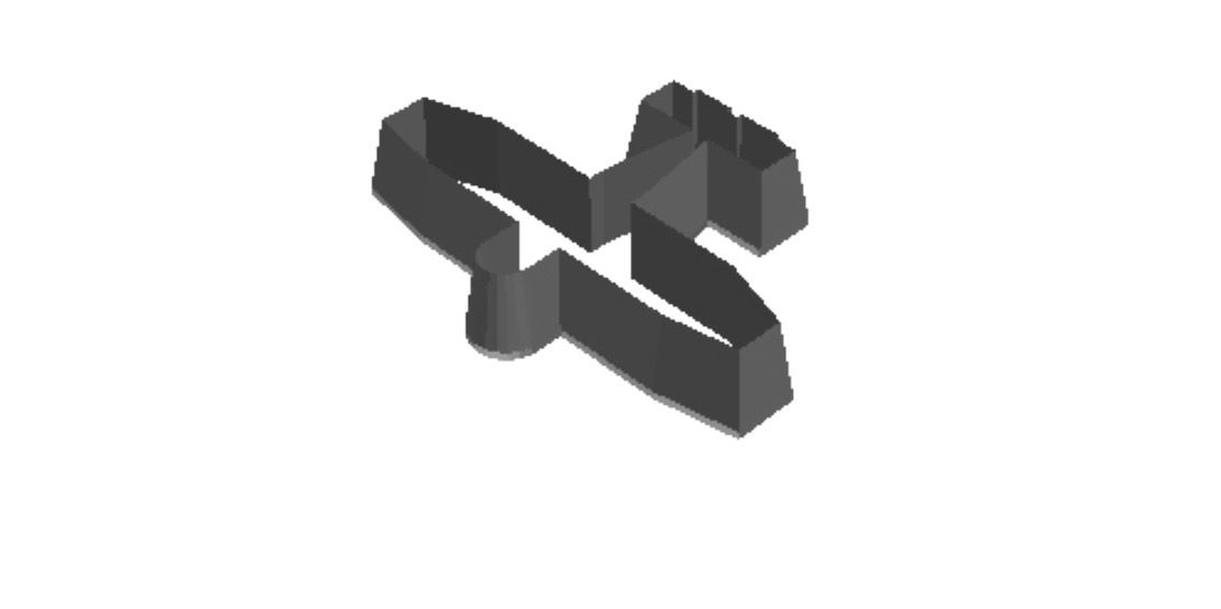 DR400 plane out print Cookie Cutter _0