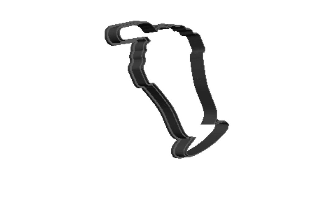 Milk Shake out print  Cookie Cutter    _0