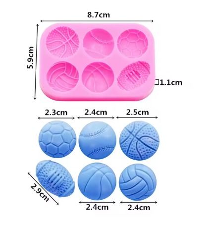 Molde de Balones Deportivos Pequeño_2