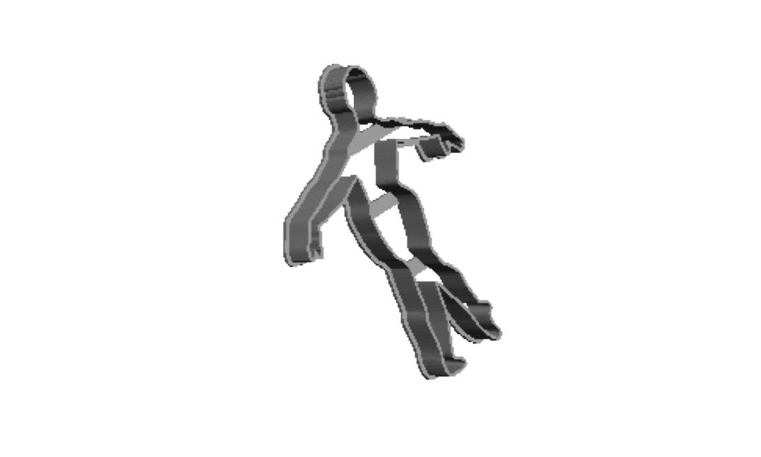 Ballet out print  Cookie Cutter     _0