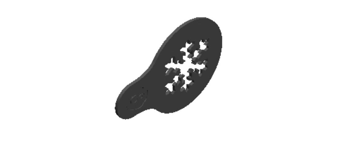 Christmas snowflake decoration Cookie Cutter      _0